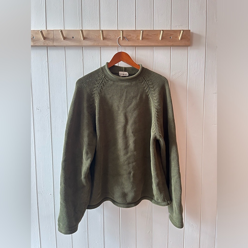 Vintage 90s J. Crew roll neck sweater